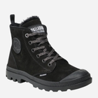 Zimowe trapery damskie ocieplane z futerkiem Palladium Pampa Hi Zip Wl 95982-010-M 40 (6.5UK) 25.5 cm Czarne (886890788811) - obraz 2