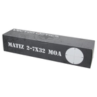 Прицел оптический Vector Optics Matiz 2-7x32 (25,4 мм) MOA SFP - изображение 4