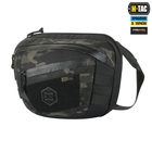 Сумка M-Tac Sphaera Hex Hardsling Bag Large з липучкою Elite Multicam Black/Black