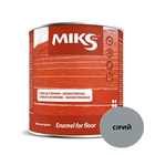 Эмаль алкидная глянцевая для пола MIKS Color (Серая) 0,9 кг