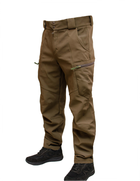 Зимові Штани WinTac Soft Shell Viking Khaki 4XL Short хакі - изображение 1