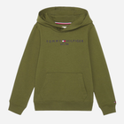 Підліткове худі для хлопчика Tommy Hilfiger KS0KS00205-MS2 172 см Темно-зелене (8720644802991) - зображення 1