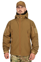 Тактична куртка WinTac Soft Shell VIKING Coyote XL койот - зображення 1