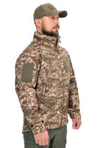 Демісезонна тактична куртка WinTac Soft Shell Stalker Predator 3XL хижак - изображение 2