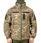 Демісезонна тактична куртка WinTac Soft Shell Stalker MM14 L піксель