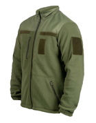 Тактична флісова кофта WinTac Sarmat arm olive Fleece 280 гр/м 6XL олива - изображение 1