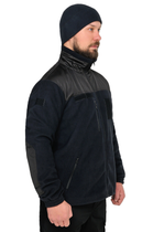 Тактична флісова кофта WinTac Jacket Dark blue Ultrasoft М 300 XL темно синя - зображення 2