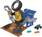 Zestaw do zabawy Hot Wheels Crashzilla Attack Training Arena (0194735164325)