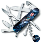 Складаний ніж Victorinox HUNTSMAN ANIMAL Вовк 1.3713.3.F1040pw