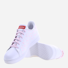 Tenisówki młodzieżowe dla dziewczynki adidas Advantage K IE0242 39.5 Biały/Różowy (4066765104700) - obraz 4