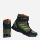 Підліткові зимові черевики для хлопчика adidas Terrex Snow CF R.RD IF7496 37.5 Оливкові (4066757056376) - зображення 3