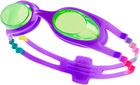 Okulary pływackie Nike Os Chrome Junior NESSD166-593 3-6 lat Fioletowo-różowe (5059436827069)