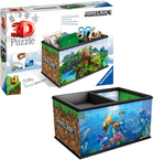 3D Puzzle Ravensburger Szkatułka Minecraft 108 elementów (4005556112869) - obraz 1