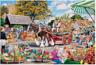 Zestaw puzzli Gibsons Village Celebrations 35 x 49 cm 4 x 500 elementów (5012269050516) - obraz 3