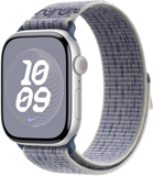 Ремінець Apple Nike Sport Loop для Apple Watch 46mm Grey/Blue (MXU13)