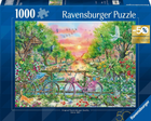 Puzzle Ravensburger Amsterdam 50 urodziny 70 x 50 cm 1000 elementów (4005555010890)