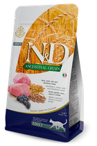 Сухой корм для кошек Farmina N&D Prime Low Grain Cat Adult Lamb & Blueberry с ягненком и черникой