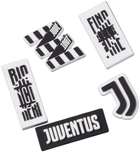 Джибітси Crocs Juventus 5 шт Білий/Чорний (0196265483181)