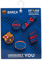 Przypinki jibbitz Crocs Barcelona Fc 5 szt Wielokolorowe (0196265697403) - obraz 3