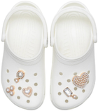 Przypinki jibbitz Crocs Pearly Gates 10013257 5 szt Złociste (0196265644070) - obraz 2