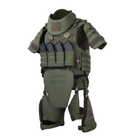 Бронекостюм ATAS (Advanced Ukrarmor Tactical Armor Suit) Level I. Клас захисту – 1. Олива. L/XL - зображення 1