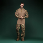 Боевая рубашка TAC-24 Ukrarmor ACS Multicam. Army Combat Shirt. Технология Near-Infrared Reflectance L/Long - изображение 9