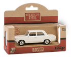 Pojazd metalowy Daffi PRL Fiat 125p Biały (5905422115859)