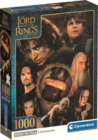 Puzzle Clementoni Compact The Lord Of The Rings 1000 elementów (8005125399079) - obraz 1