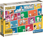 Puzzle Clementoni Compact Peanuts 1000 elementów (8005125398034)