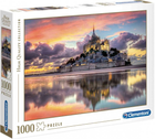 Puzzle Clementoni Hq Le Magnifique Mont Saint-Michel 1000 elementów (8005125393671) - obraz 1