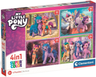 Puzzle Clementoni Super Kolor My Little Pony 4 w 1 (8005125215195) - obraz 1