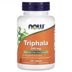 Натуральна добавка Now Foods Triphala 500 мг Таблетки