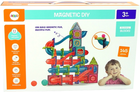 Конструктор LEAN Toys Magnetic Diy 3D Кулькова гірка 145 деталей (5904204758321) - зображення 1