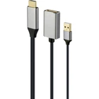 Адаптер-перехідник Cablexpert HDMI на DisplayPort, 4K (A-HDMIM-DPF-02)