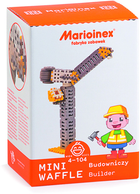 Klocki konstrukcyjne Marioinex Mini Waffle Budowniczy 59 elementów (5903033902585)