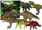 Zestaw figurek Leantoys Dinozaury 6 szt (5905214970505) - obraz 1