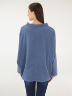 Bluza damska bez kaptura oversize Unisono 170-1110-1 L Niebieska (5906140656082) - obraz 2