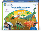 Zestaw figurek Learning Resources Duże dinozaury Ler0786 5 szt (0765023807868) - obraz 1