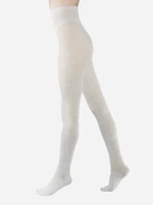 Колготы 300 Den женские теплые хлопковые Elegante EL Cotton 300/1 3 р Молочные (4823121004513)