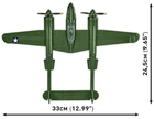 Конструктор Cobi Lockheed P-38 Lightning 332 елементи (5902251058821) - зображення 5