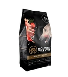 Сухой корм для собак всех пород Savory со свежим мясом утки и кроликом