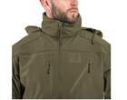 Куртка Софтшел Mil-Tec JACKET SCU OLIVE 10864012 - 2XL - изображение 8