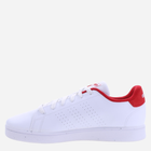 Tenisówki chłopięce adidas Advantage K H06179 36.5 Biały/Czerwony (4066748223084) - obraz 6