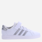 Підліткові кеди для хлопчика adidas Grand Court 2.0 EL GW6516 36.5 Білий/Срібний (4065426237979) - зображення 1