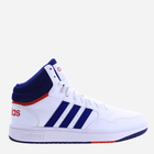 Tenisówki chłopięce adidas hoops 3.0 Mid K GZ9647 36.5 Biały/Niebieski (4066746069042) - obraz 1