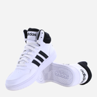 Tenisówki chłopięce adidas hoops 3.0 Mid K IG3715 38.5 Białe (4066759013209) - obraz 4