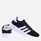 Buty sportowe młodzieżowe dla dziewczynki adidas Lite Racer 3.0 K IE2730 40 Czarne (4066765020413) - obraz 3