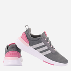 Buty sportowe młodzieżowe dla dziewczynki adidas Racer TR21 K GX3493 38 Szary/Różowy (4065419279740) - obraz 3