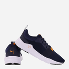 Buty sportowe chłopięce Puma Wired Run 374214-17 38.5 Granatowe (4064536063553) - obraz 3