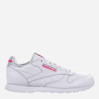 Buty sportowe młodzieżowe dla dziewczynki Reebok CL Leather GirL SQU CM9137 36 Białe (4058028121074)